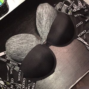 2 XOXO scrappy push-up bras